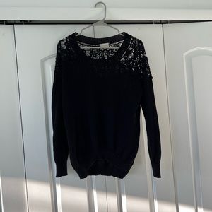 Long Sleeve Black Sweater